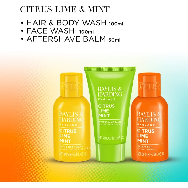 Baylis & Harding Men's Citrus Lime & Mint darilni set za moške