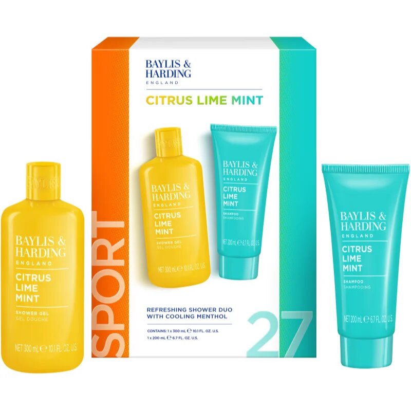 Baylis & Harding Men's Citrus Lime & Mint darilni set za moške