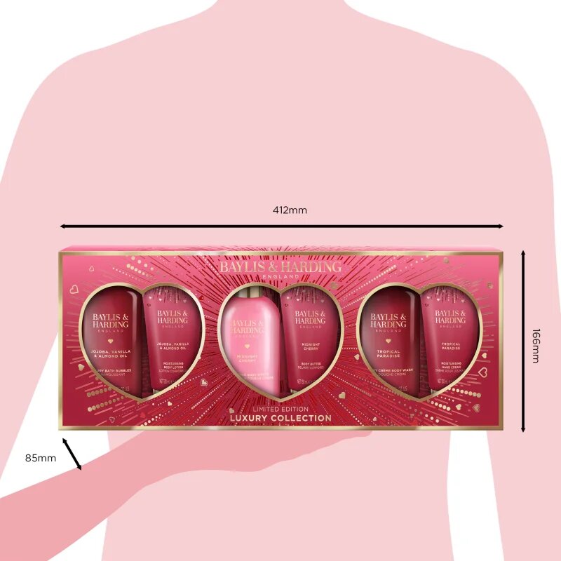Baylis & Harding Midnight Cherry darilni set za telo