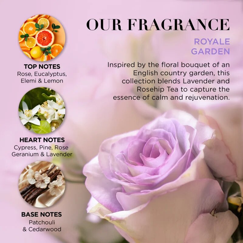 Baylis & Harding Royale Garden Lavender & Rose Hip Tea darilni set za kopel