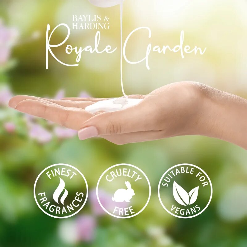 Baylis & Harding Royale Garden Lemon & Basil tekoče milo za roke 500 ml