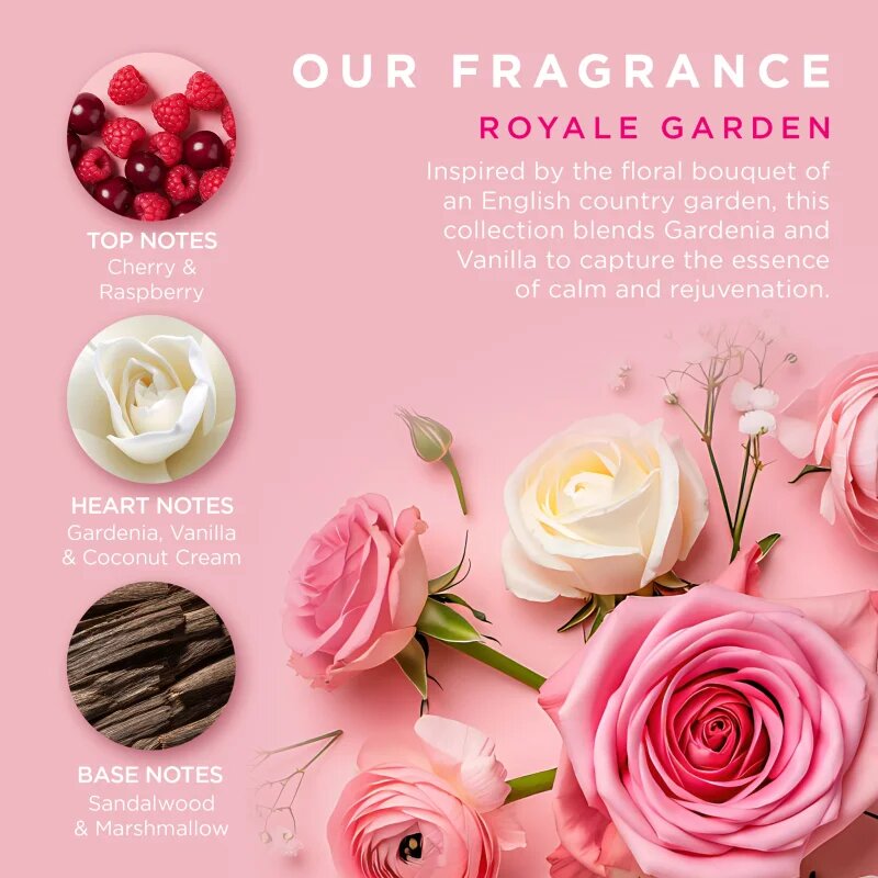 Baylis & Harding Royale Garden Rose Poppy & Vanilla darilni set za roke
