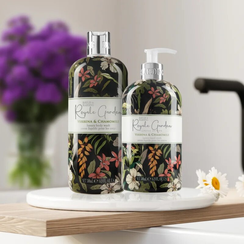 Baylis & Harding Royale Garden Verbena & Chamomile tekoče milo za roke 500 ml