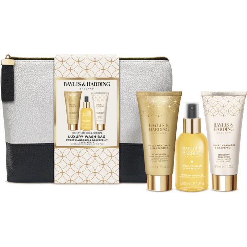 Baylis & Harding Sweet Mandarin & Grapefruit darilni set kozmetična torbica