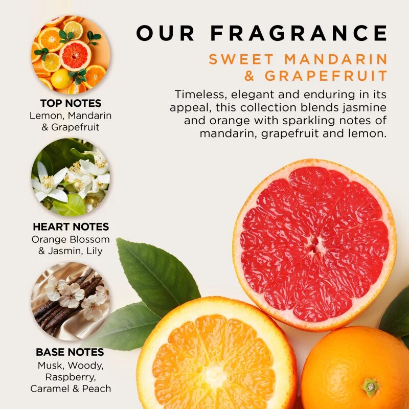 Baylis & Harding Sweet Mandarin & Grapefruit darilni set kozmetična torbica