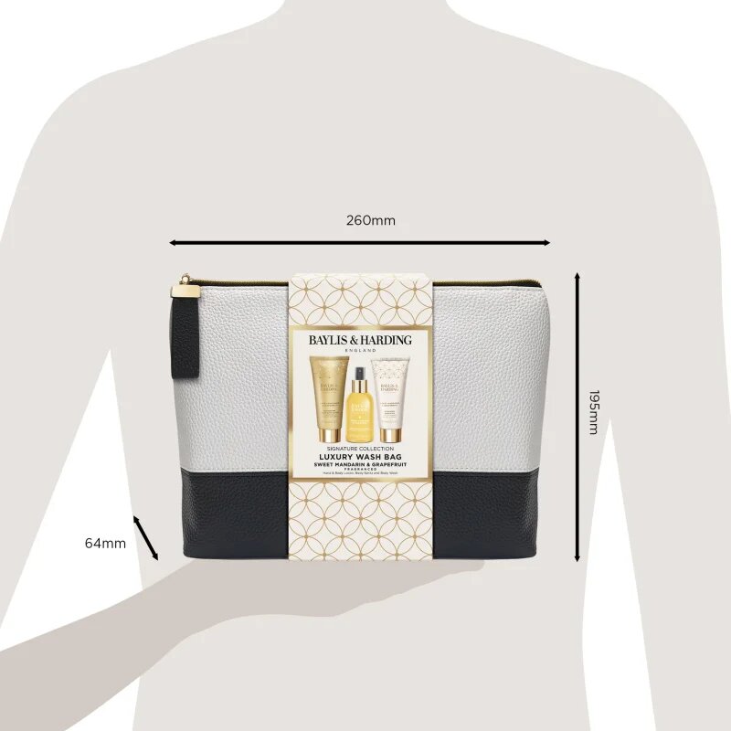 Baylis & Harding Sweet Mandarin & Grapefruit darilni set kozmetična torbica