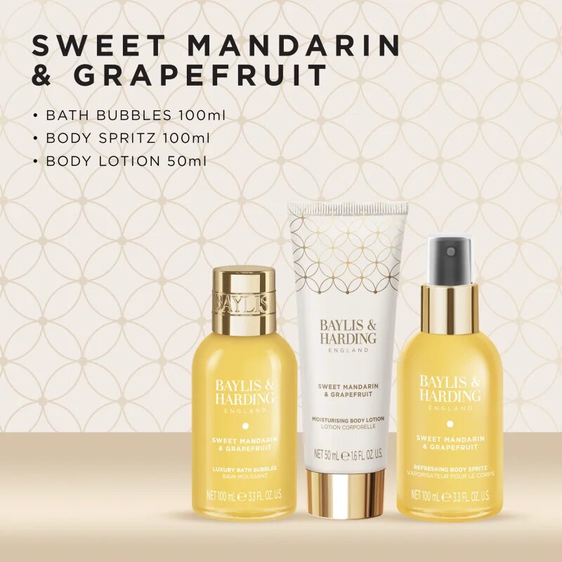 Baylis & Harding Sweet Mandarin & Grapefruit darilni set za telo