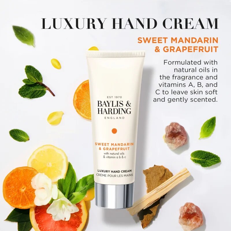 Baylis & Harding Sweet Mandarin & Grapefruit krema za roke 50 ml