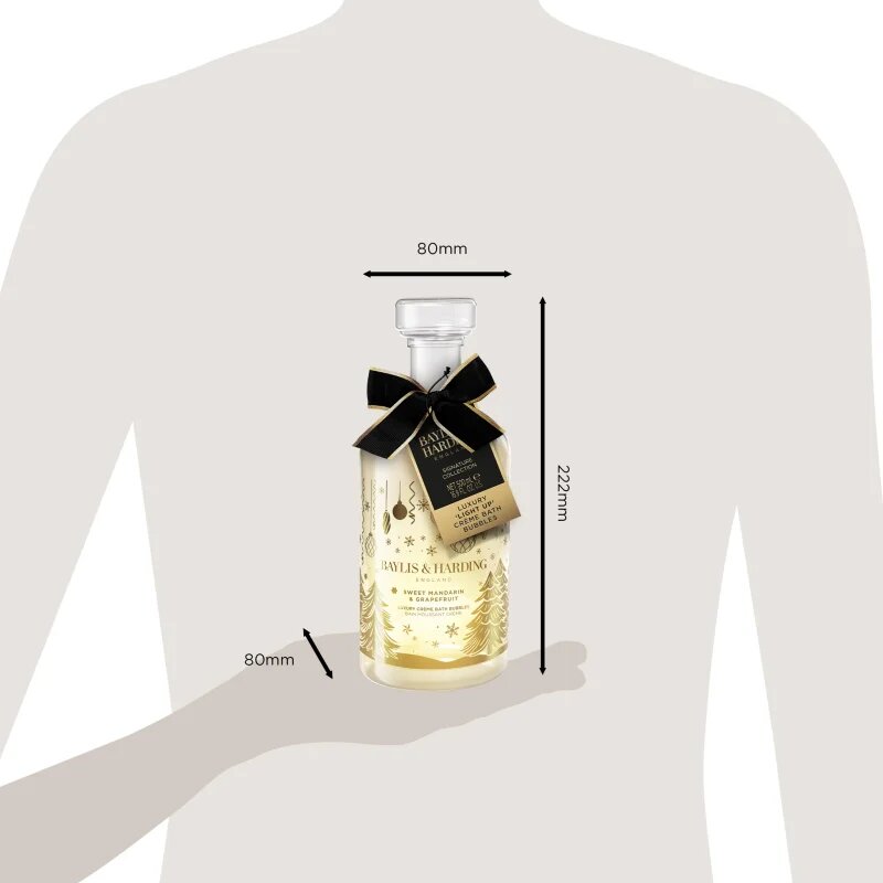 Baylis & Harding Sweet Mandarin & Grapefruit kremasta pena za kopel v darilnem pakiranju