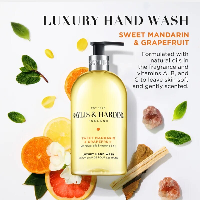 Baylis & Harding Sweet Mandarin & Grapefruit tekoče milo za roke 500 ml