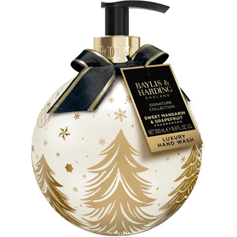 Baylis & Harding Sweet Mandarin & Grapefruit tekoče milo za roke v božičnem slogu