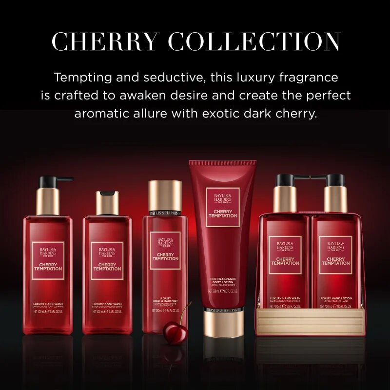 Baylis & Harding The Edit Cherry Temptation darilni set za roke