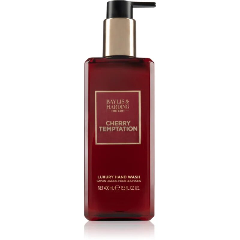 Baylis & Harding The Edit Cherry Temptation luksuzno tekoče milo Cherry Jasmine & Sandalwood 400 ml