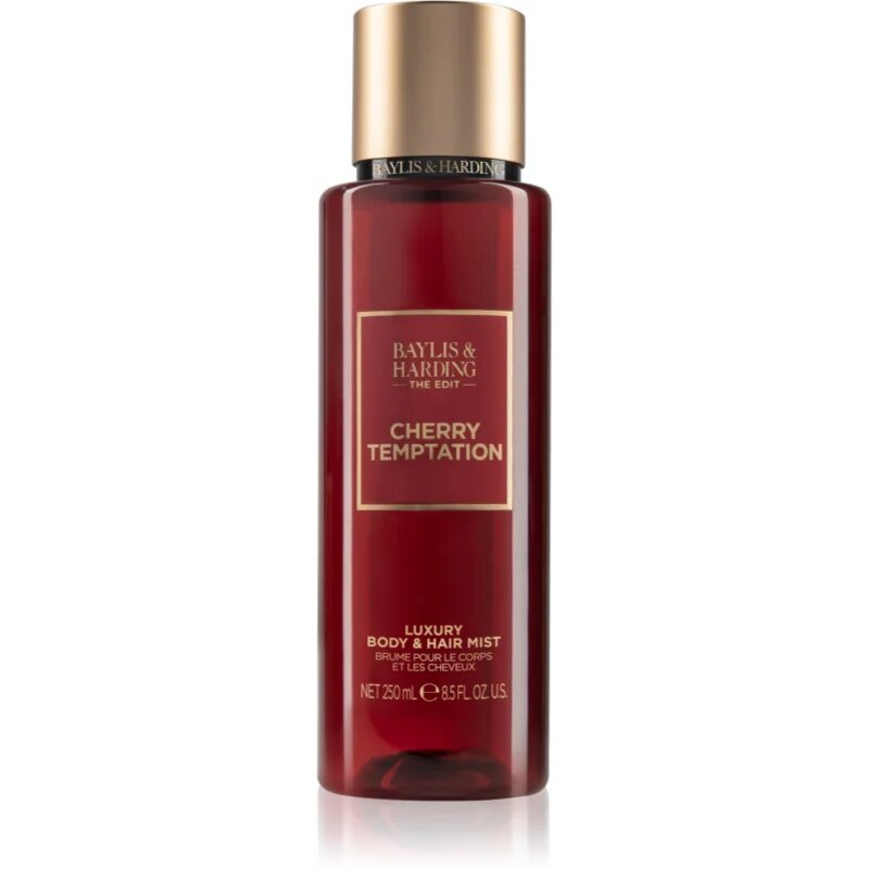 Baylis & Harding The Edit Cherry Temptation odišavljeno pršilo za telo za ženske Cherry Jasmin & Sandalwood 250 ml