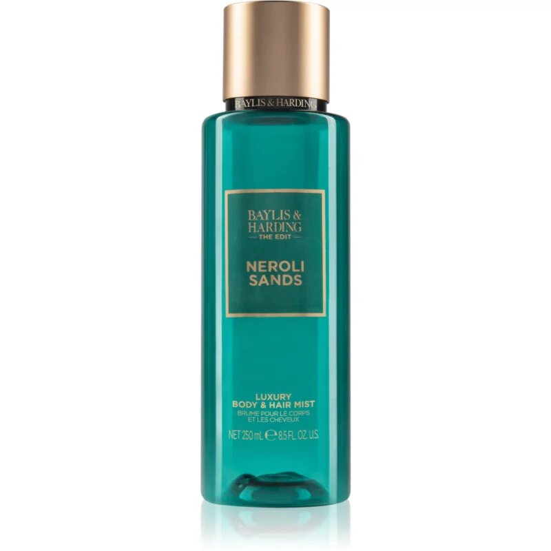 Baylis & Harding The Edit Neroli Sands odišavljeno pršilo za telo za ženske Neroli Bergamot & Orange Blossom 250 ml