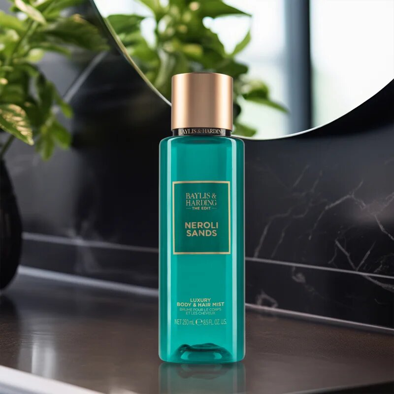 Baylis & Harding The Edit Neroli Sands odišavljeno pršilo za telo za ženske Neroli Bergamot & Orange Blossom 250 ml