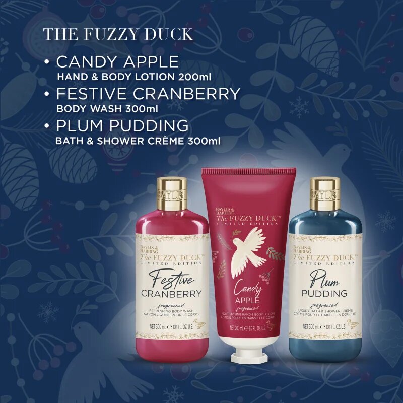 Baylis & Harding The Fuzzy Duck Winter Wonderland darilni set za telo