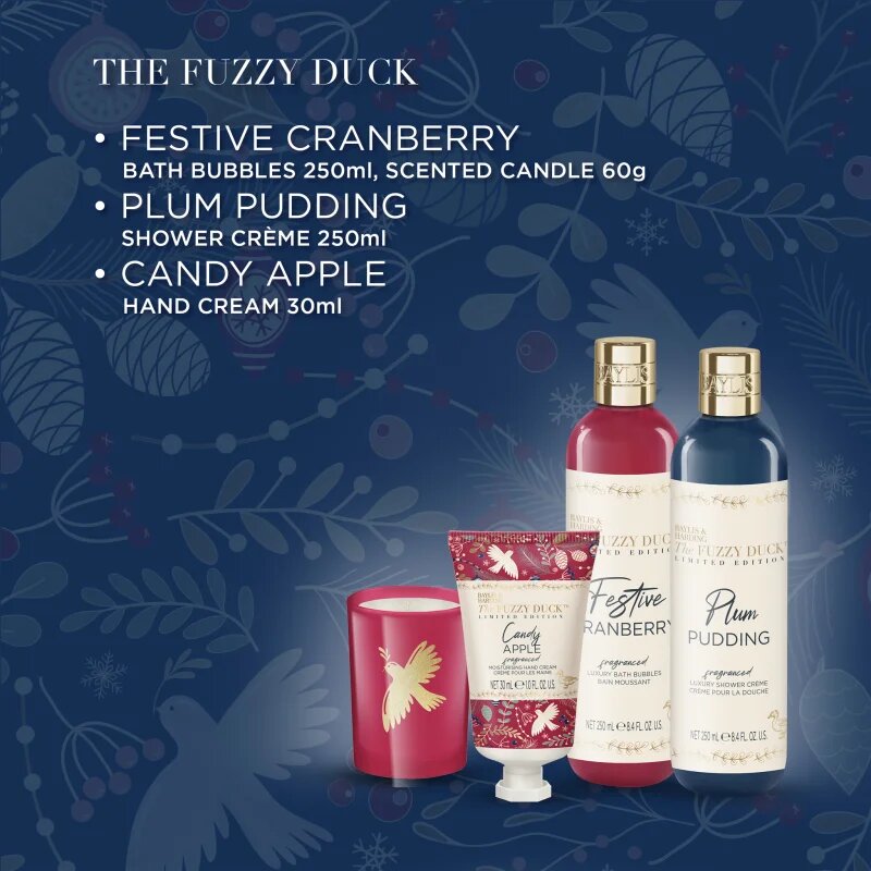 Baylis & Harding The Fuzzy Duck Winter Wonderland darilni set za v kad