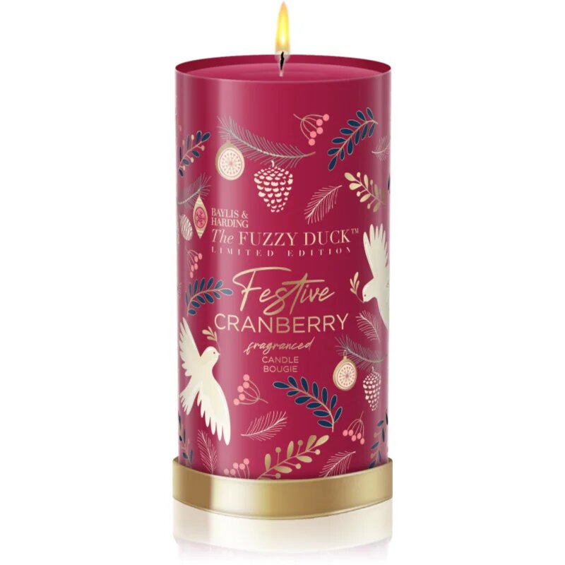 Baylis & Harding The Fuzzy Duck Winter Wonderland dišeča sveča dišave Cranberry 390 g