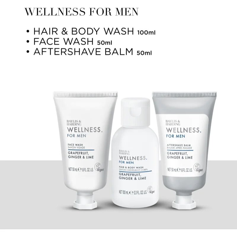 Baylis & Harding Wellness. For Men. Revive darilni set za moške dišave