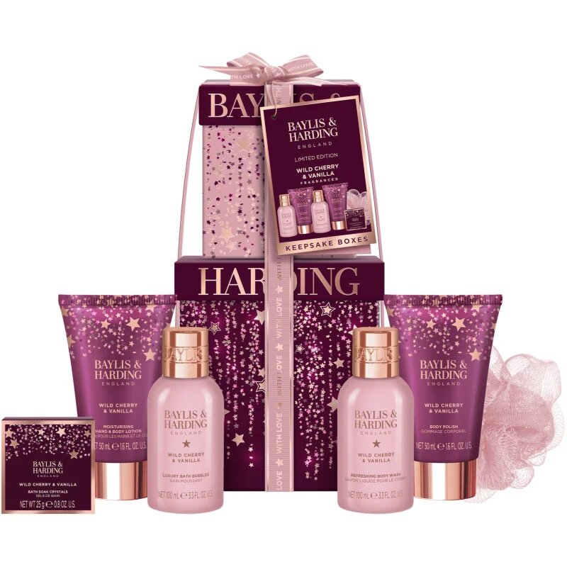 Baylis & Harding Wild Cherry & Vanilla darilni set