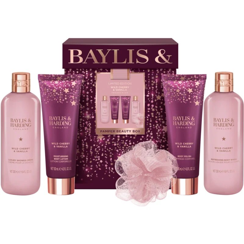 Baylis & Harding Wild Cherry & Vanilla darilni set za telo