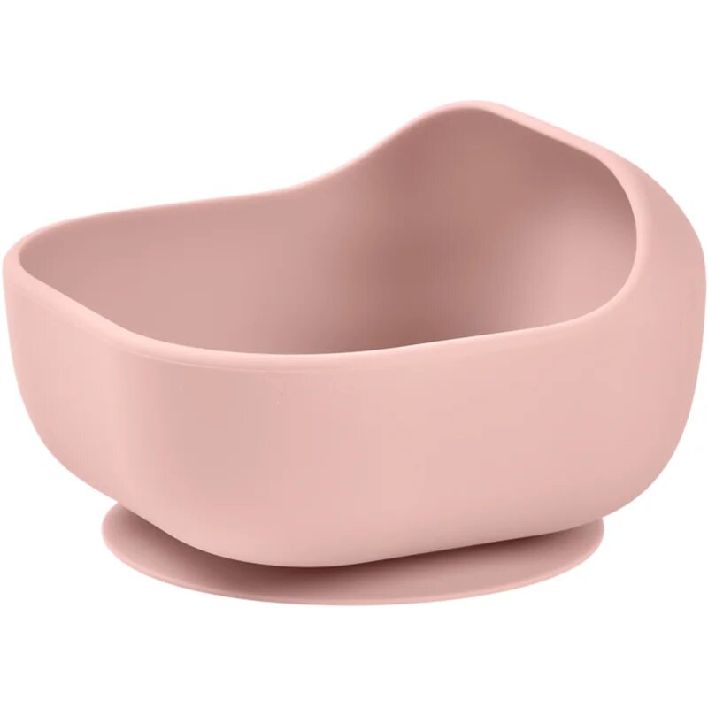 Beaba Silicone Bowl with Suction Cup silikonska posoda s priseskom Cotton Candy 1 kos
