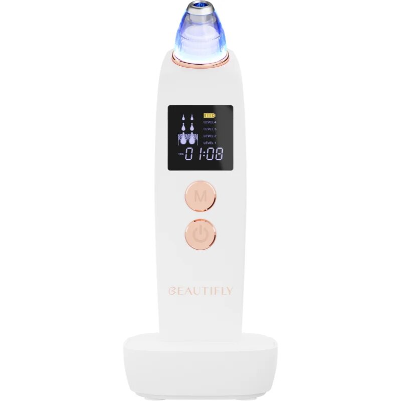 Beautifly B-Derma Pro vakumski čistilec kože + nadomestna glava 1 kos