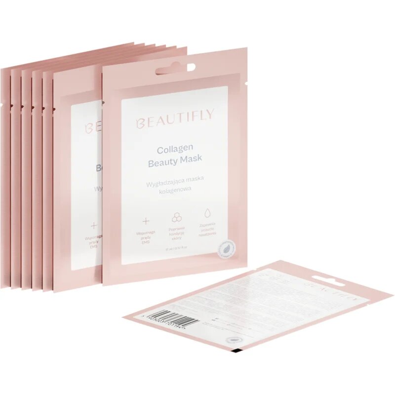 Beautifly Collagen Beauty Mask kolagenska maska 8 kos