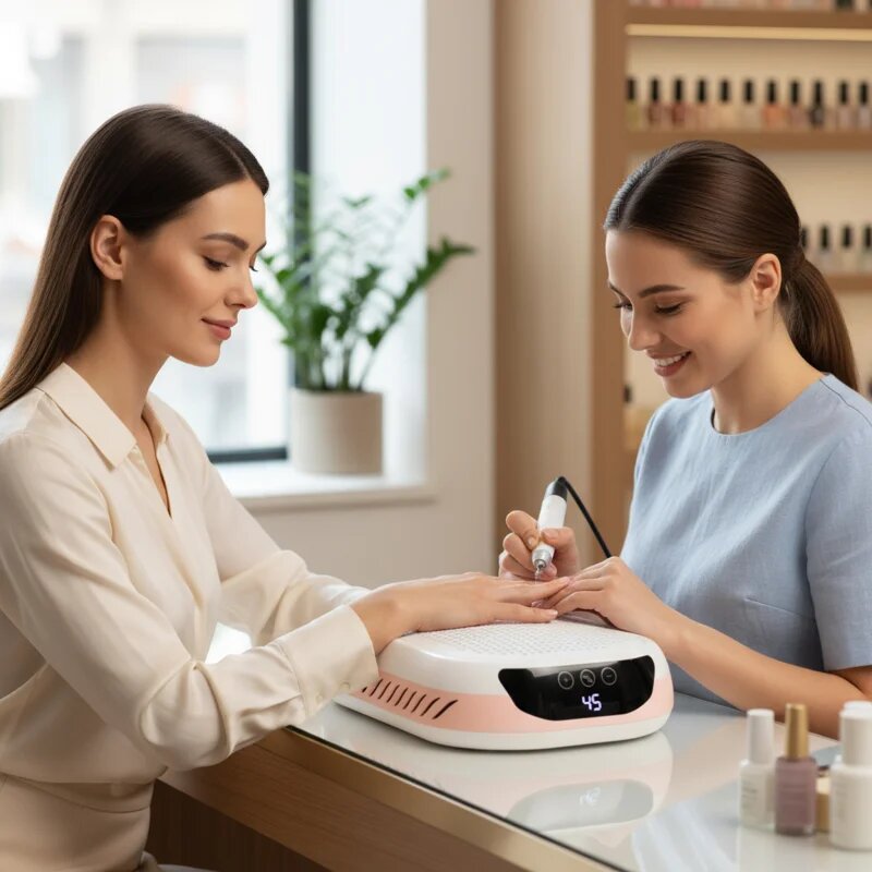 Beautifly NailFlow Dust Absorber profesionalni sesalnik prahu pri manikiri 1 kos