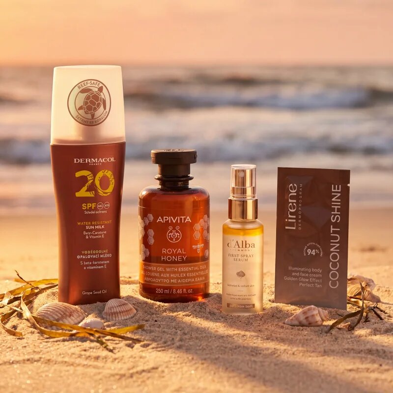 Beauty Box Notino –⁠⁠⁠⁠⁠⁠ Golden Hour Glow darilni set za ženske