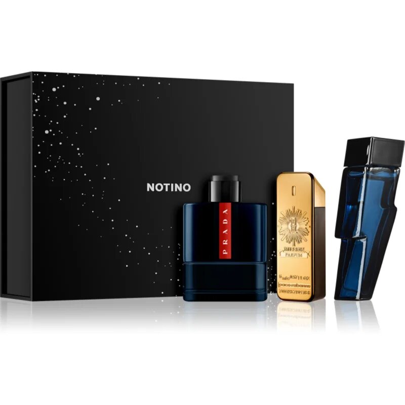 Beauty Discovery Box Exclusive Notino The Essence of Icons darilni set za moške