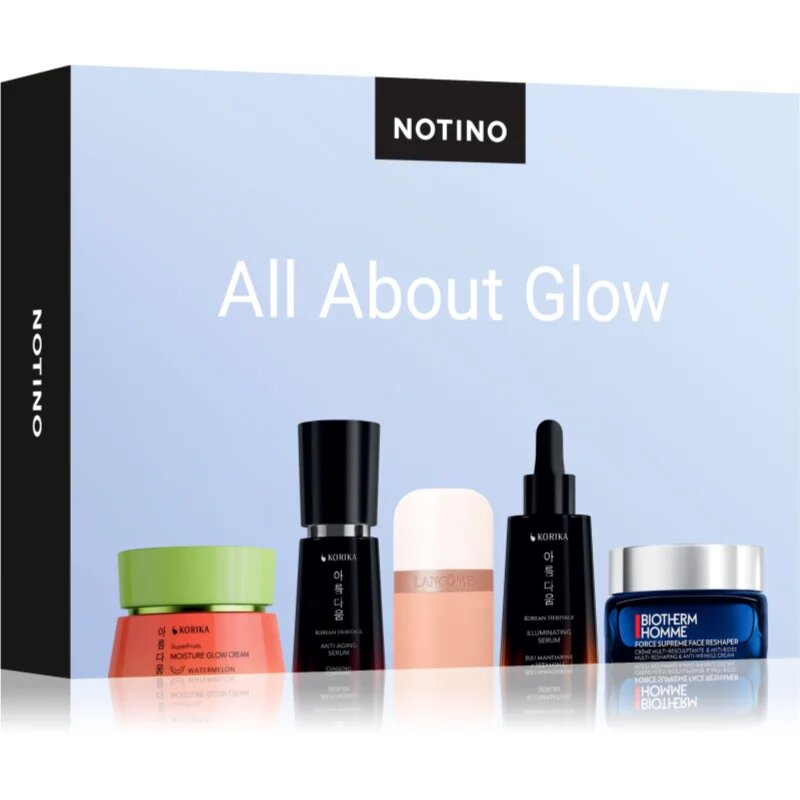 Beauty Discovery Box Notino All About Glow set uniseks