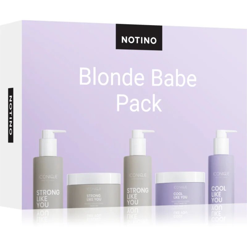 Beauty Discovery Box Notino Blonde Babe Pack (ICONIQUE Professional) set za ženske