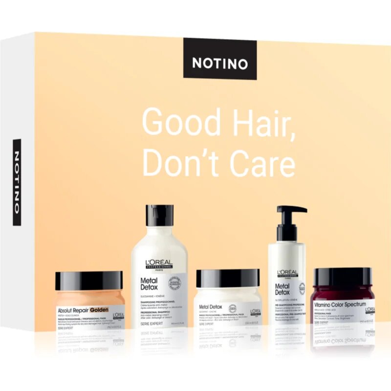 Beauty Discovery Box Notino Good Hair Don’t Care set za vse tipe las