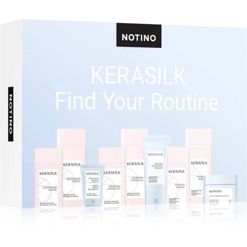 Beauty Discovery Box Notino KERASILK Find Your Routine set za ženske