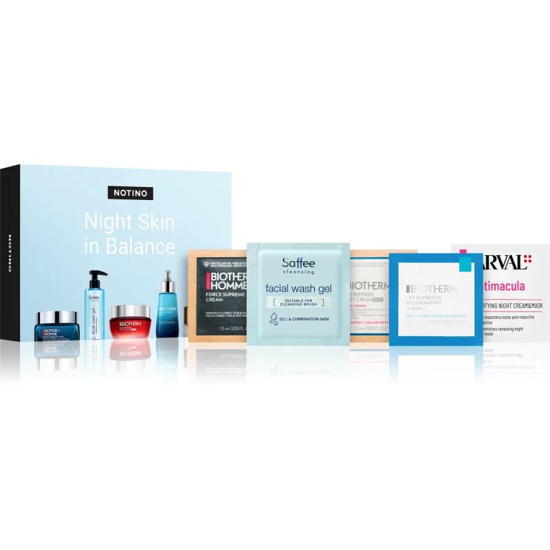 Beauty Discovery Box Notino Night Skin in Balance set za ženske