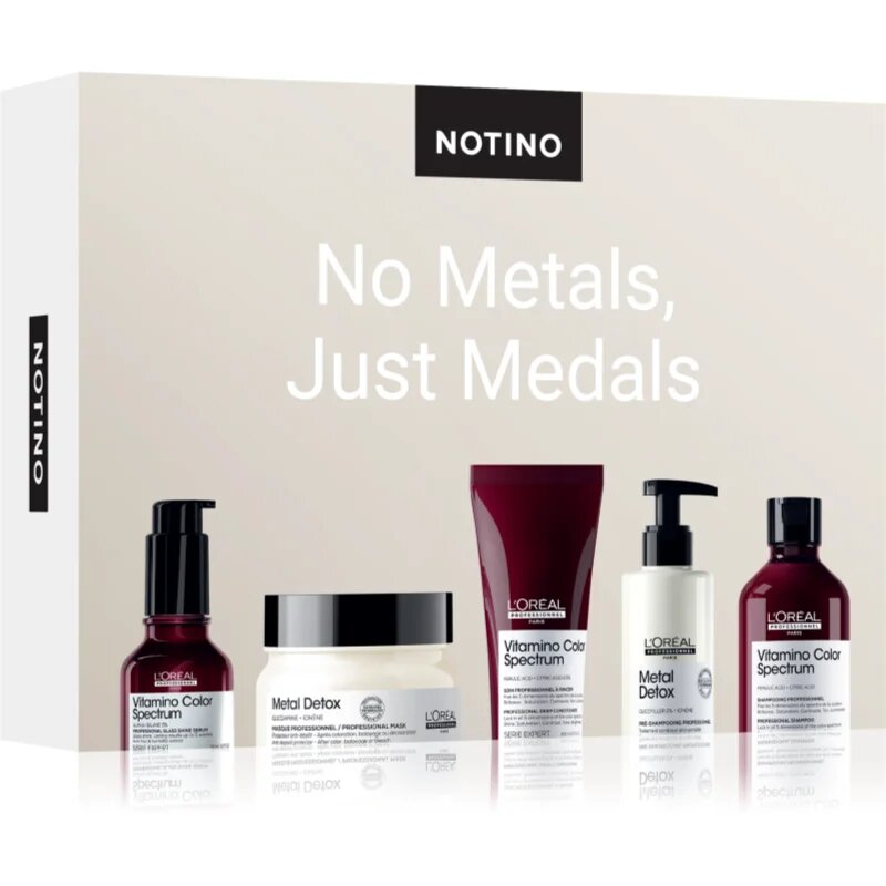 Beauty Discovery Box Notino No Metals Just Medals set za vse tipe las