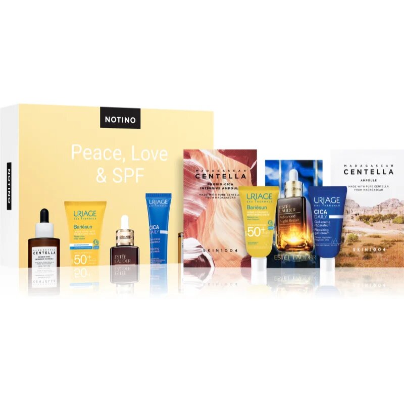 Beauty Discovery Box Notino Peace Love & SPF set za ženske