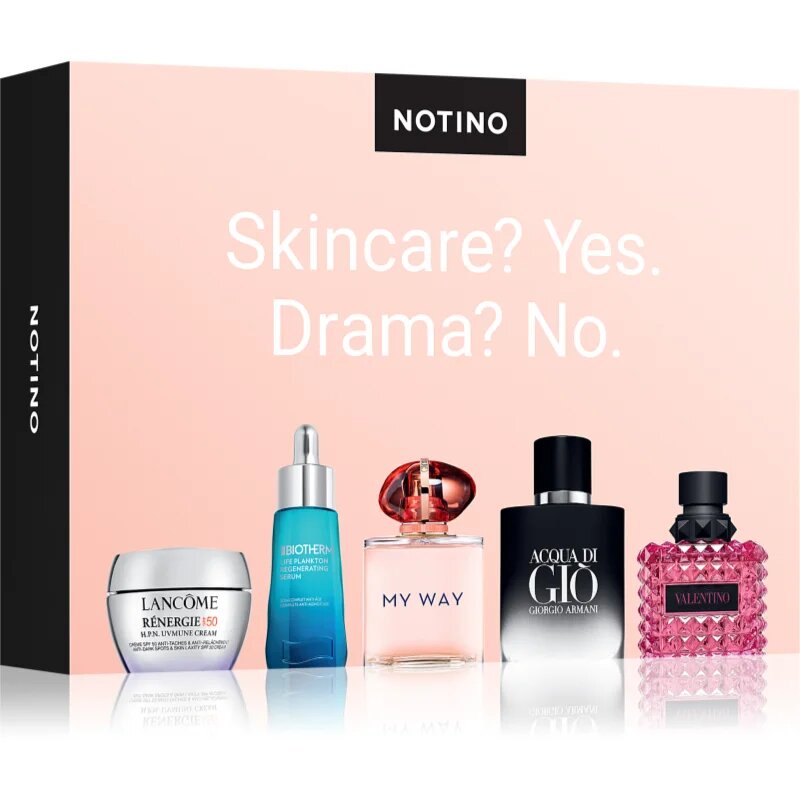 Beauty Discovery Box Notino Skincare? Yes. Drama? No. set uniseks