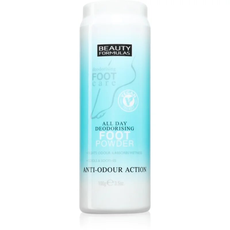 Beauty Formulas Foot Care puder za stopala 100 g