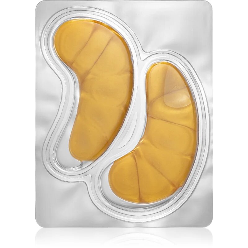 Beauty Formulas Gold hidrogel maska za predel okoli oči s kolagenom 6 kos