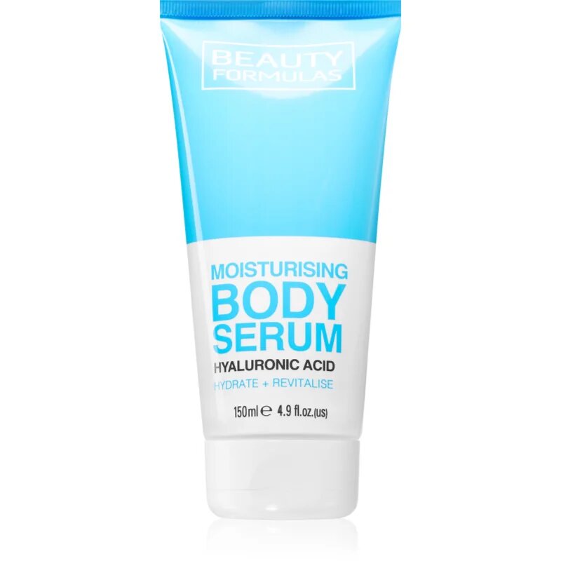 Beauty Formulas Hyaluronic Acid serum za telo z vlažilnim učinkom 150 ml