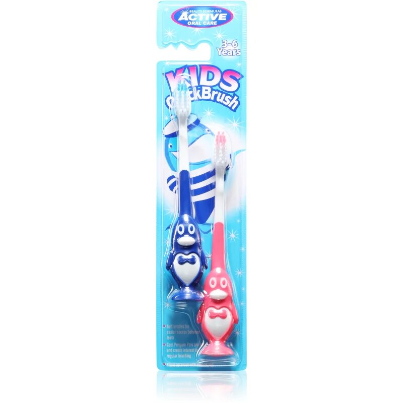 Beauty Formulas Kids zobne ščetke za otroke 2 kos