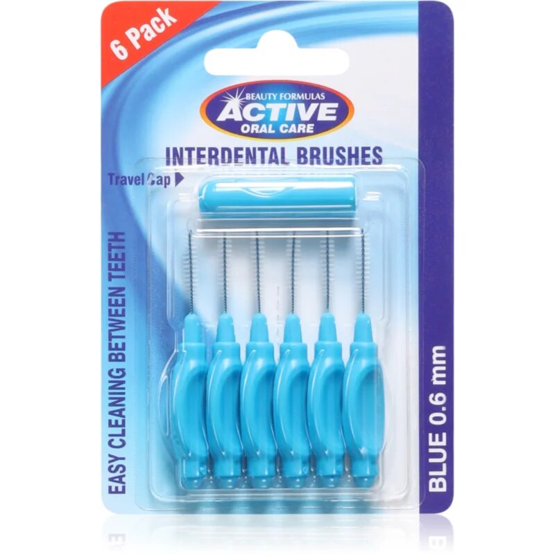 Beauty Formulas Oral Care medzobne ščetke 6 kos