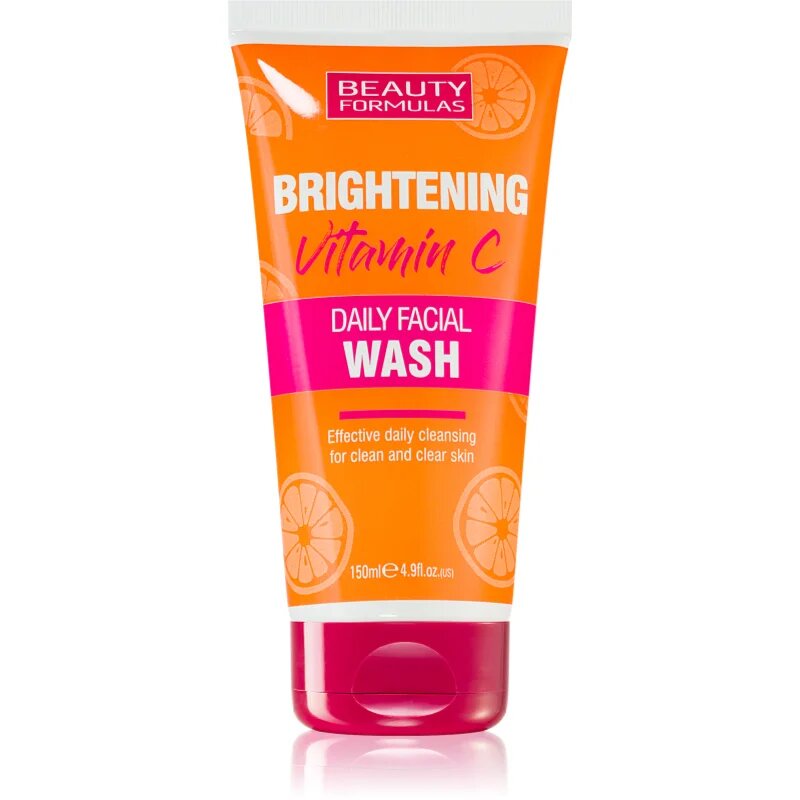 Beauty Formulas Vitamin C posvetlitveni čistilni gel z vitaminom C 150 ml