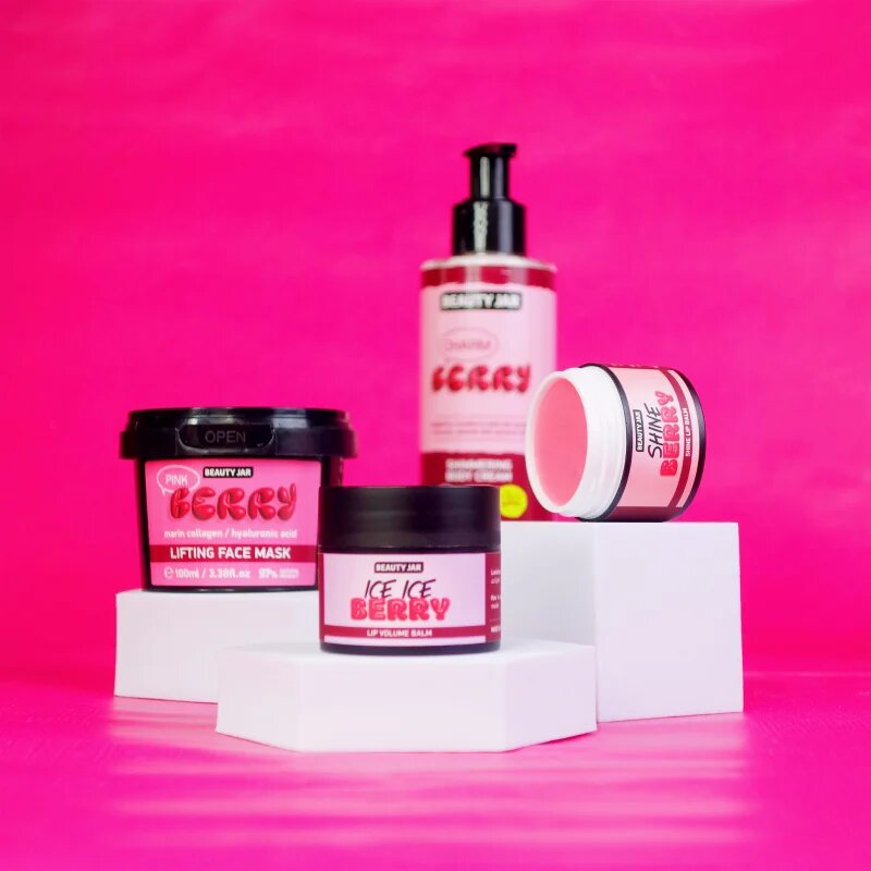 Beauty Jar Berry Shine balzam za ustnice 15 ml