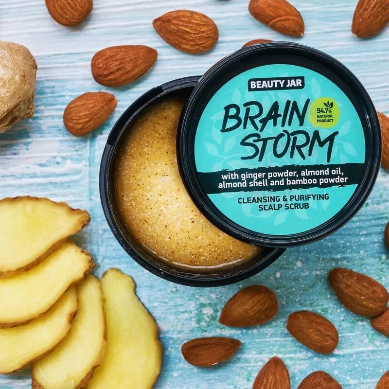 Beauty Jar Brainstorm nežni piling za lasišče 100 g