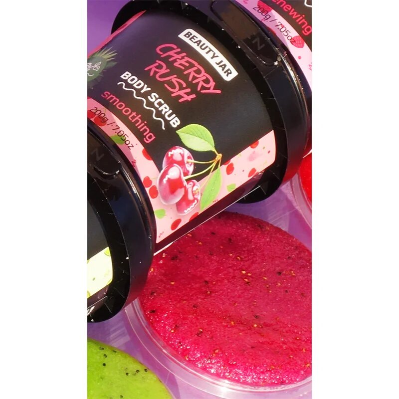 Beauty Jar Cherry Rush mehčalni piling za telo 200 g