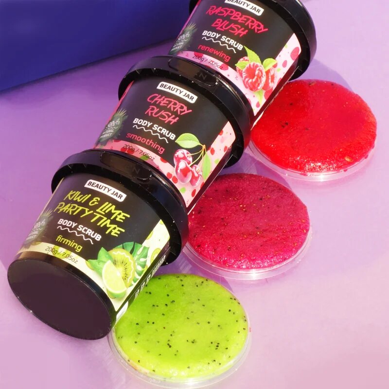 Beauty Jar Cherry Rush mehčalni piling za telo 200 g